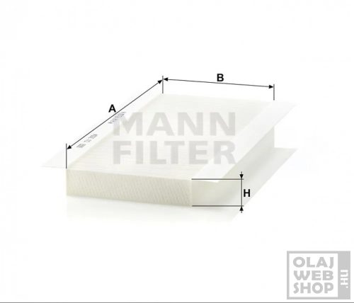 Mann-Filter pollenszűrő CU3554