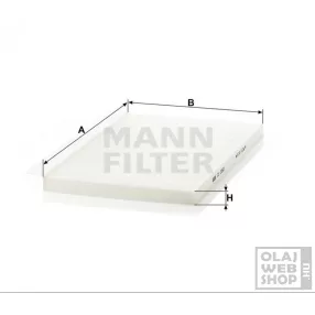 Mann-Filter pollenszűrő CU3562
