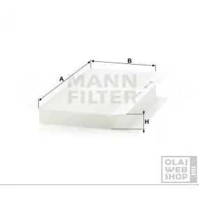Mann-Filter pollenszűrő CU3567