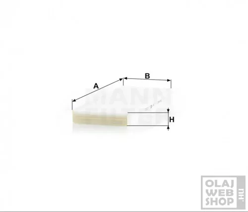 Mann-Filter pollenszűrő CU3649