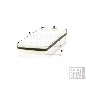 Mann-Filter pollenszűrő CU3840