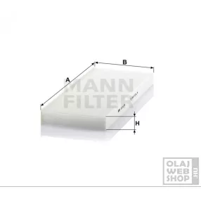 Mann-Filter pollenszűrő CU4179