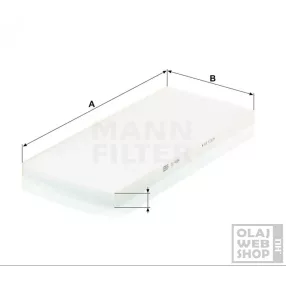 Mann-Filter pollenszűrő CU4594