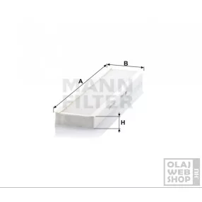 Mann-Filter pollenszűrő CU4624