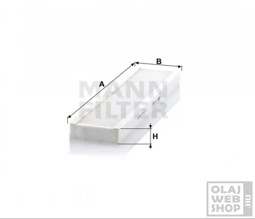 Mann-Filter pollenszűrő CU4624
