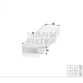 Mann-Filter pollenszűrő CU5141