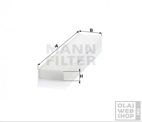 Mann-Filter pollenszűrő CU5141