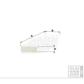 Mann-Filter pollenszűrő CU5257