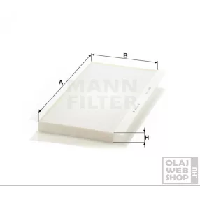 Mann-Filter pollenszűrő CU5366