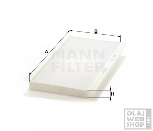 Mann-Filter pollenszűrő CU5366