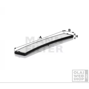 Mann-Filter pollenszűrő CU6724