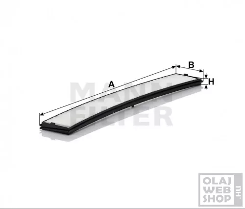 Mann-Filter pollenszűrő CU6724