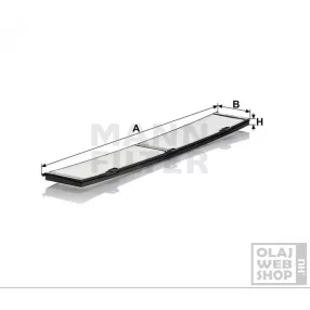 Mann-Filter pollenszűrő CU8430