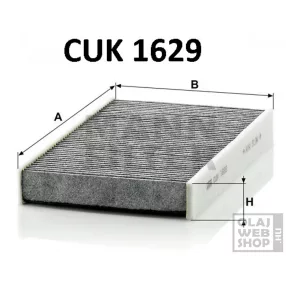 Mann-Filter aktívszenes pollenszűrő CUK1629