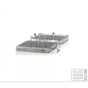 Mann-Filter aktívszenes pollenszűrő CUK19004