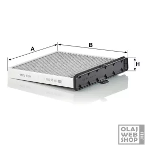 Mann-Filter aktívszenes pollenszűrő CUK 20 018