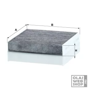 Mann-Filter aktívszenes pollenszűrő CUK 21 016