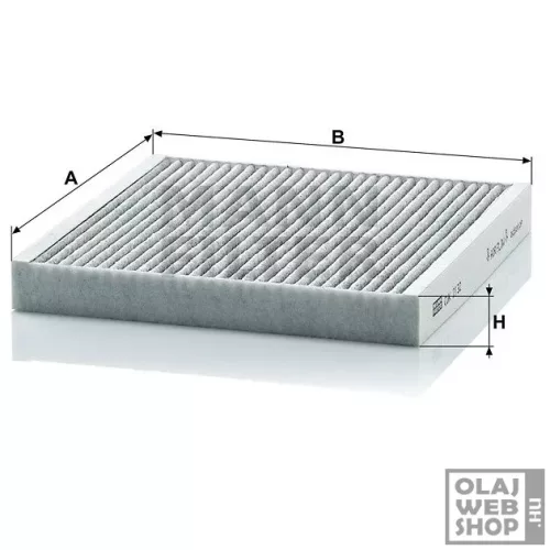 Mann-Filter aktívszenes pollenszűrő CUK 2132