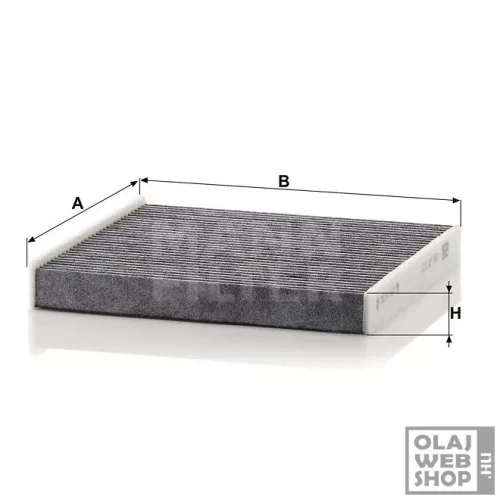Mann-Filter aktívszenes pollenszűrő CUK22013
