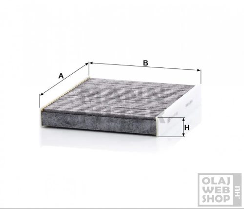 Mann-Filter aktívszenes pollenszűrő CUK22032