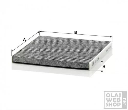 Mann-Filter aktívszenes pollenszűrő CUK2226