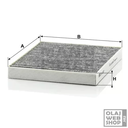 Mann-Filter aktívszenes pollenszűrő CUK2227