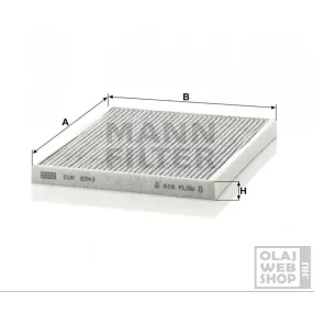 Mann-Filter aktívszenes pollenszűrő CUK2243