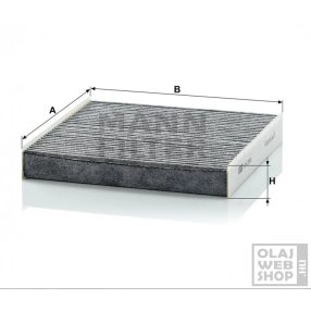 Mann-Filter aktívszenes pollenszűrő CUK2245