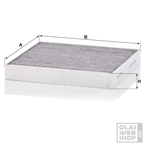 Mann-Filter aktívszenes pollenszűrő CUK 23 024