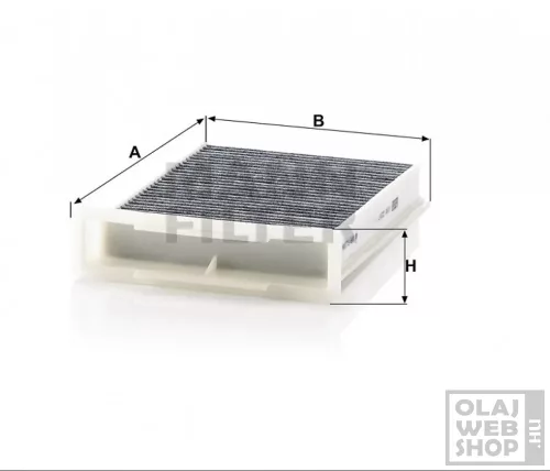 Mann-Filter aktívszenes pollenszűrő CUK2317