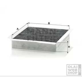Mann-Filter aktívszenes pollenszűrő CUK2338