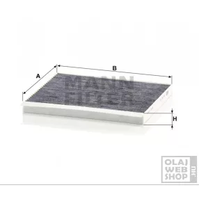 Mann-Filter aktívszenes pollenszűrő CUK24013