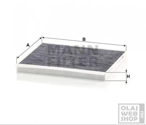 Mann-Filter aktívszenes pollenszűrő CUK24013