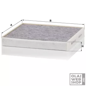 Mann-Filter aktívszenes pollenszűrő CUK 24 021