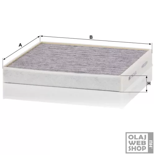 Mann-Filter aktívszenes pollenszűrő CUK 24 021