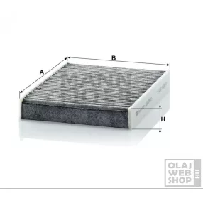 Mann-Filter aktívszenes pollenszűrő CUK2433