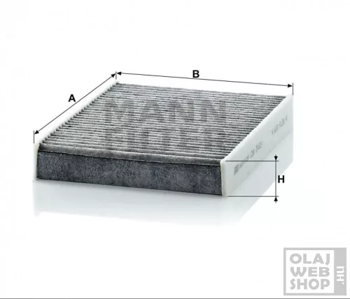 Mann-Filter aktívszenes pollenszűrő CUK2433