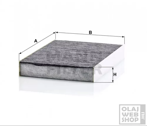 Mann-Filter aktívszenes pollenszűrő CUK25003