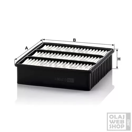 Mann-Filter aktívszenes pollenszűrő CUK2532
