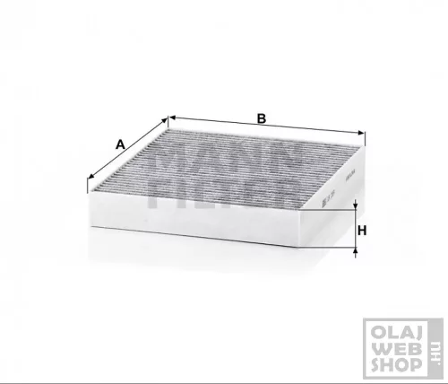 Mann-Filter aktívszenes pollenszűrő CUK2559