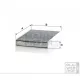 Mann-Filter aktívszenes pollenszűrő CUK26006