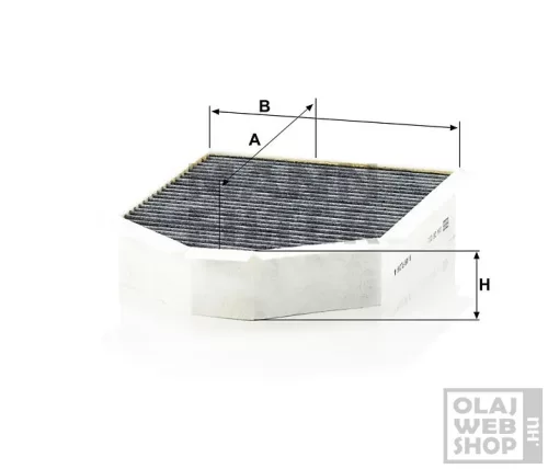 Mann-Filter aktívszenes pollenszűrő CUK26011