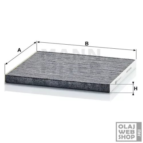 Mann-Filter aktívszenes pollenszűrő CUK26017