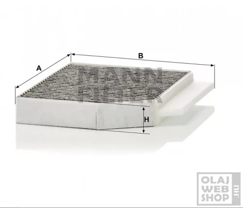 Mann-Filter aktívszenes pollenszűrő CUK26023