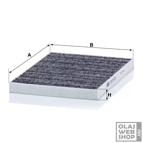 Mann-Filter aktívszenes pollenszűrő CUK26035