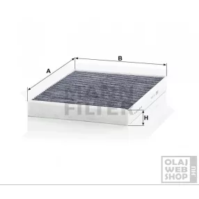 Mann-Filter aktívszenes pollenszűrő CUK2622