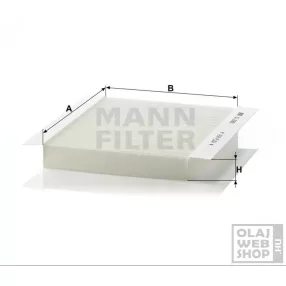Mann-Filter aktívszenes pollenszűrő CUK2680