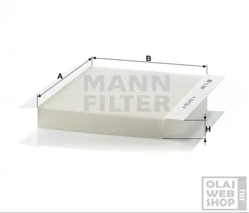 Mann-Filter aktívszenes pollenszűrő CUK2680