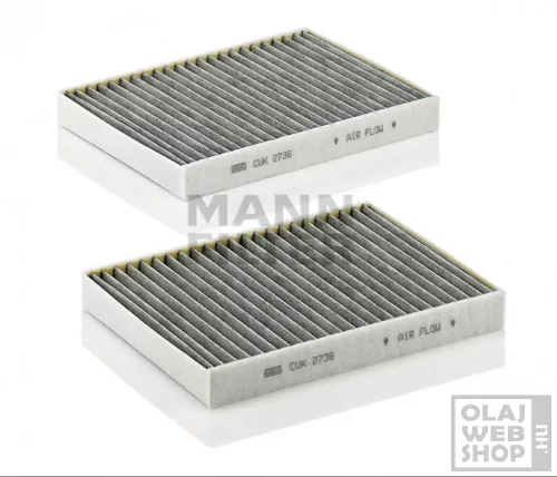Mann-Filter aktívszenes pollenszűrő CUK2736-2