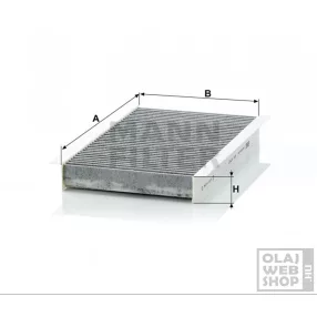Mann-Filter aktívszenes pollenszűrő CUK2747
